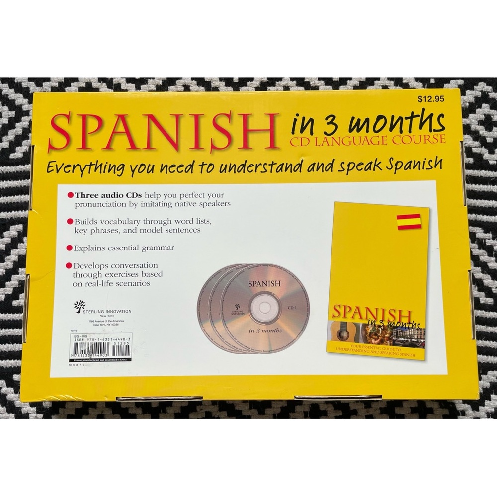 Spanish In 3 Months CD Language Course - Picture 4 of 5